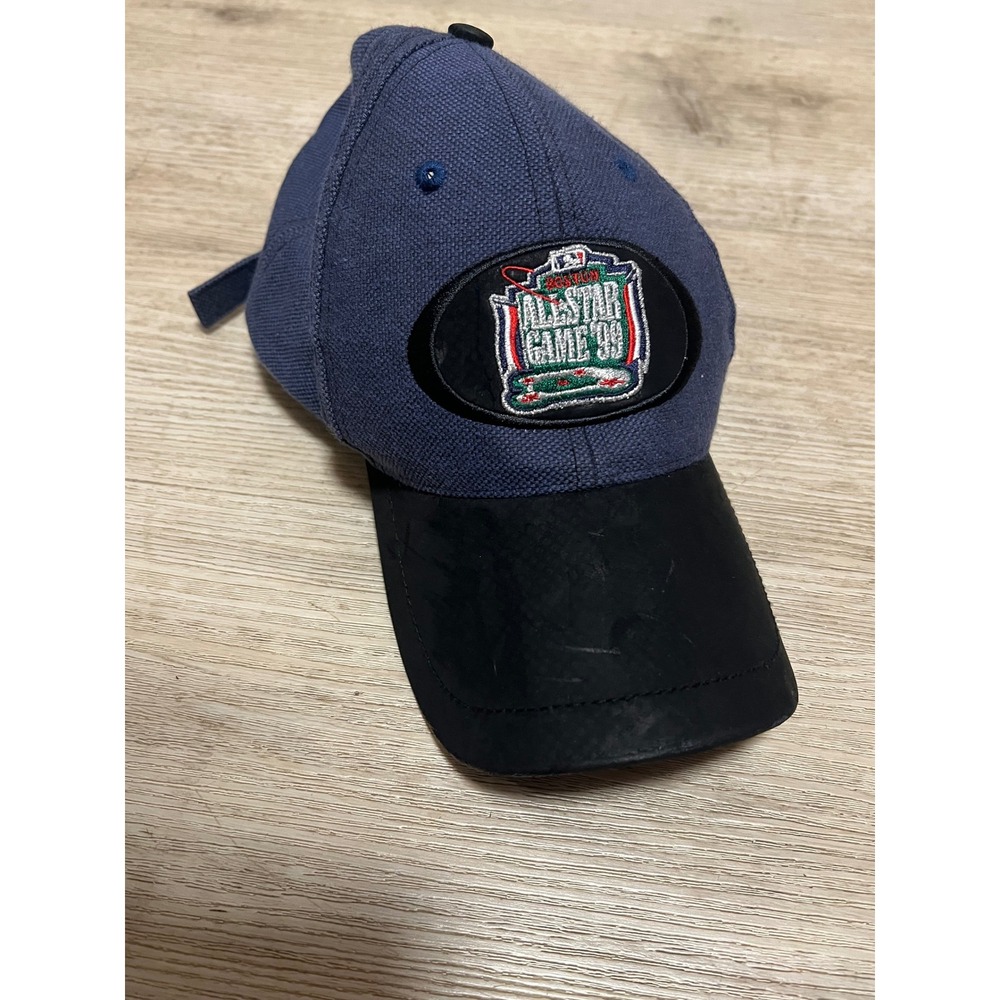 MLB 1999 All Star Game Boston Fenway Park Hat Twins Enterprise Navy Vintage